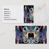 暗いファンタジー 名刺 (正面/裏面)