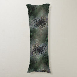 暗いファンドに浮かぶ派手なうろこ板 ボディピロー