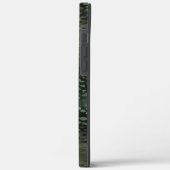 暗いファンドに浮かぶ派手なうろこ板 Case-Mate iPhoneケース (裏面 / 左)