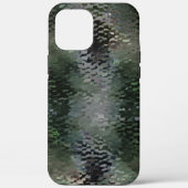 暗いファンドに浮かぶ派手なうろこ板 Case-Mate iPhoneケース (裏面)