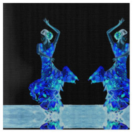 暗いフラメンコ ファブリック