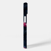 暗いフローラシームレスパターン – 黒いバラとRuby Case-Mate iPhoneケース (裏面 / 右)