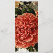 暗いフローラボタニカルロエレガントマンテ結婚ィーズ メニュー (裏面)