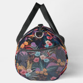 暗いフローラママ配達旅行ジム ダッフルバッグ (右)