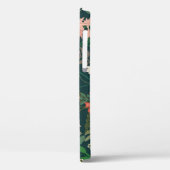 暗いフローラ植物性シームレスパターン Case-Mate iPhoneケース (裏面 / 左)