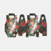 暗いフローラ絵画バラのアートフェイスボックス フェイバーボックス (折り畳みなし)