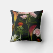 暗いフローラ装飾用クッション クッション (裏面)