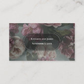 暗いフローラ プレイスカード (裏面)