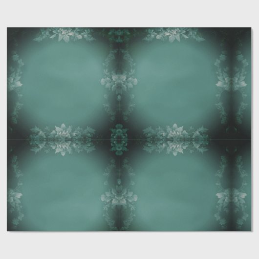 暗いフローラ ラッピングペーパー (フラット)