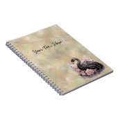 暗いプリンセス パーソナライズされた ノートブック (右側)