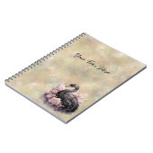 暗いプリンセス パーソナライズされた ノートブック (左側)