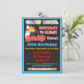 暗いボーリングパーティの招待状 招待状 (スタンド正面)