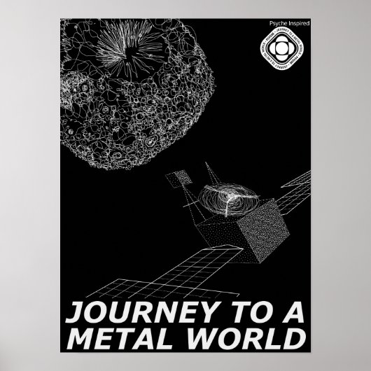 暗いポスターの中のサイケ ポスター (正面)