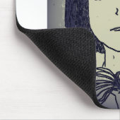 暗いマンガの女の子 マウスパッド (コーナー)