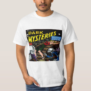 暗いミステリークラシックな漫画本カバー#19 Tシャツ