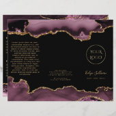 暗いメイブと金ゴールド集のパンフレット (正面/裏面)