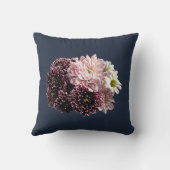 暗いリムと明るいリムとデイジー クッション (裏面)