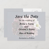 暗いリムと明るいリムとデイジー 案内ポストカード (正面/裏面)