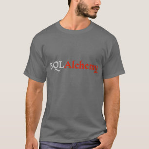 暗いロゴのTシャツのSQLAlchemyライト Tシャツ