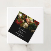 暗いロマンチックエレガントなムーディフローラの結婚花 フェイバータグ (インサイチュ)