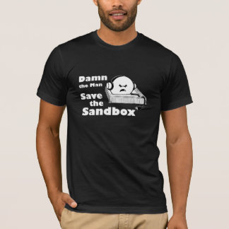 暗いワイシャツのためのヘッドホーンの人DTMSTS Tシャツ