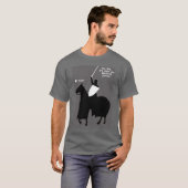 暗いワイシャツ: iKnight Tシャツ (正面フル)