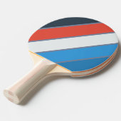 暗いヴィンテージはっきりした 卓球ラケット (正面アングル)