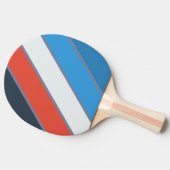 暗いヴィンテージはっきりした 卓球ラケット (横)
