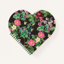 暗いヴィンテージフローラ