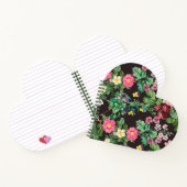 暗いヴィンテージフローラ ノートブック (内部)