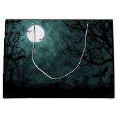 暗い不気味夜 ラージペーパーバッグ (正面)