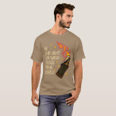 暗い世界で見たい光 ダーク・ジョーク モル Tシャツ (正面フル)