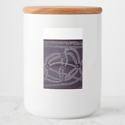 暗い世界の九月 フードラベル (正面)