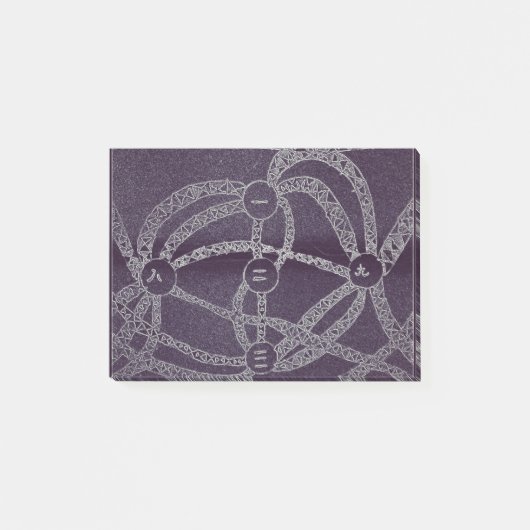 暗い世界の九月 ポストイット (正面)