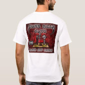 暗い丘の集団BOCのアルバムロゴ Tシャツ (裏面)