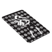 暗い中の踊りガールフレンド マグネット (右側)