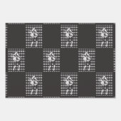 暗い中の踊りガールフレンド ラッピングペーパーシート (正面3)