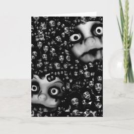 暗い人形の怖い製品 カード