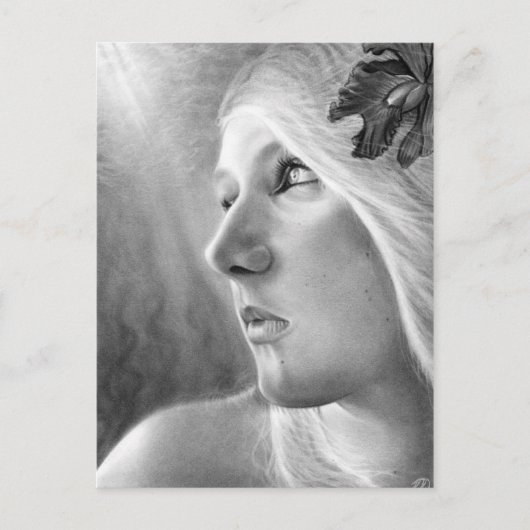 暗い人魚の葉書 ポストカード (正面)