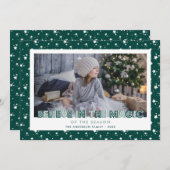 暗い信じ緑の魔法星写真 シーズンカード (正面/裏面)