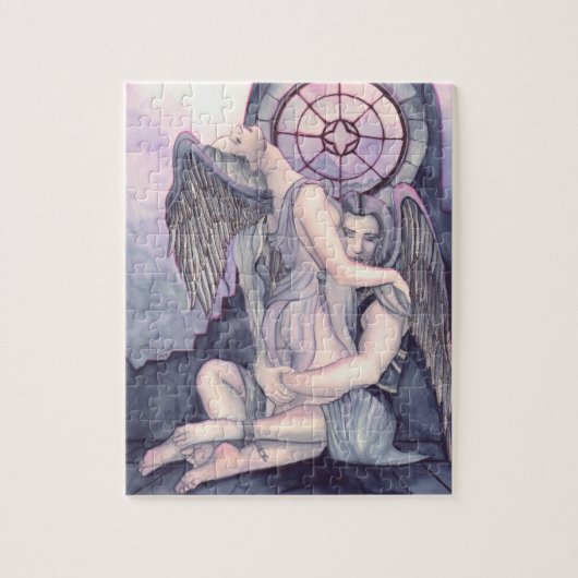 暗い信頼のパズル ジグソーパズル (縦)