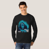 暗い修道女のハロウィーンの衣装 Tシャツ (正面フル)