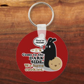 暗い側来に2 1/4"キーチェーン キーホルダー (正面)