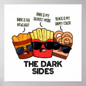 暗い側面は速おもしろいいフードパン ポスター (正面)