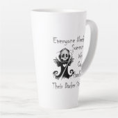 暗い側 カフェラテマグ (右アングル)