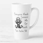 暗い側 カフェラテマグ (右)