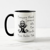 暗い側 マグカップ (左)