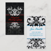 暗い優雅 名刺 (正面/裏面)