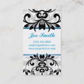 暗い優雅 名刺 (裏面)