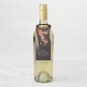 暗い写真 |日付の保存 |ボトルラベル |下 ボトルネックタグ (ボトル)